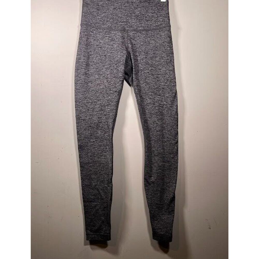 Lululemon Wunder Under Hi-Rise Tight Leggings 28" Heathered Black Womens Size 6